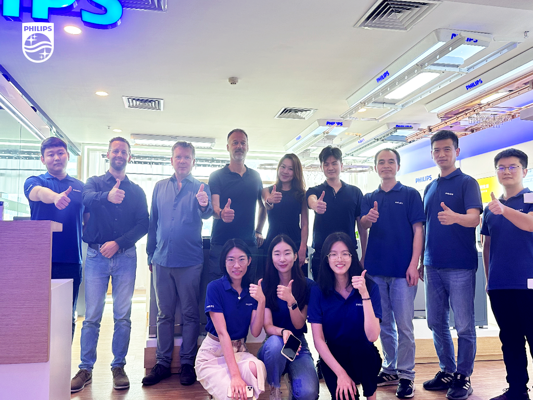 欢迎飞利浦荷兰总部团队莅临指导! 欢迎飞利浦荷兰总部团队莅临指导!