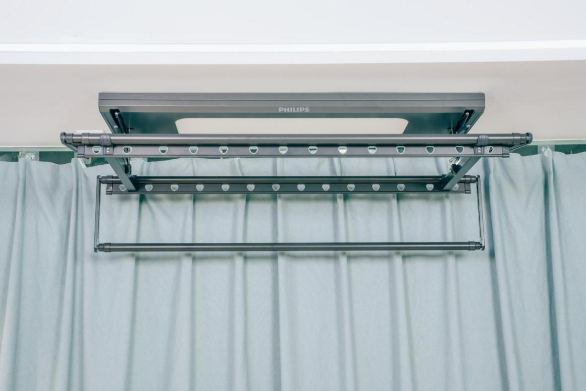 飞利浦智能晾衣架SDR501解放双手，优雅生活