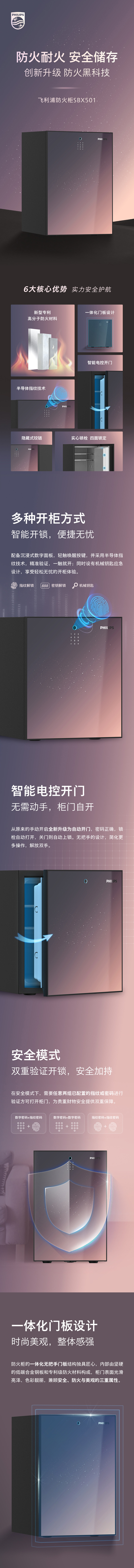 飞利浦防火柜SBX501